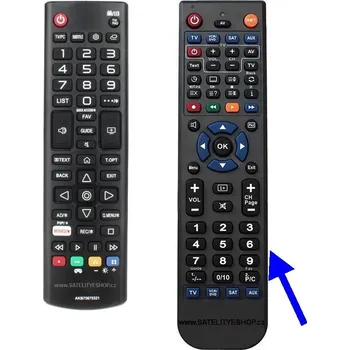 LG AKB75675321 dálkový ovladač náhradní