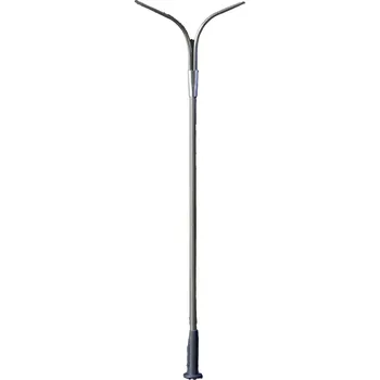 Modelová železnice Faller H0 pouliční lampa dvojité hotový model 180101 3 ks