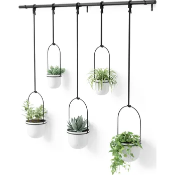 Květináč Umbra Triflora 1018086-660 5 ks bílé