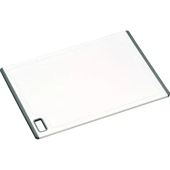 Kesper Prkénko plastové bílé, protiskluzová guma 36x25 cm