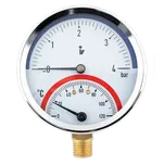 STENO termomanometr spodní 80m 1/2" 4bary-120C 5404S