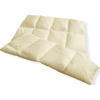 přikrývka Lina Péřová přikrývka 90x130 cm smetanová Obsah prachového peří: 10% prachového peří, zbytek obsahuje kvalitní husí drané peří