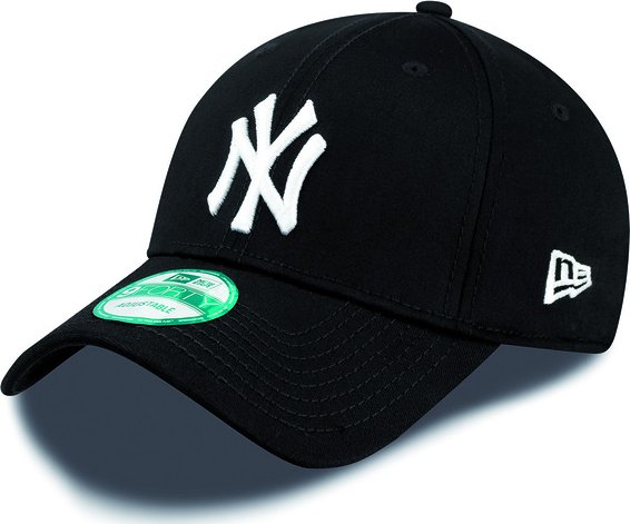 Kšiltovka New Era 940 MLB League Basic New York Yankees Black White