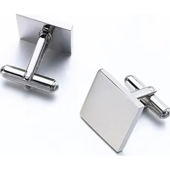 Manžetový knoflíček Šperky4U Ocelové manžetové knoflíčky - čtverce - MK1041