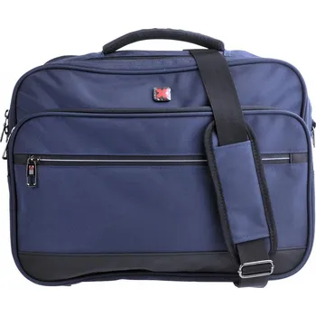 Pánská aktovka TRAVEL' N ' MEET Pánská taška do práce s přihrádkou na NTB 15,4" ME-041 modrá