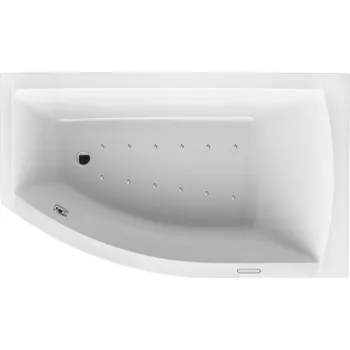 Vana Santech plus Santech masážní vana Fiona, systém Relaxa 200, 150x85 cm + DOPRAVA ZDARMA Varianta: Pravá