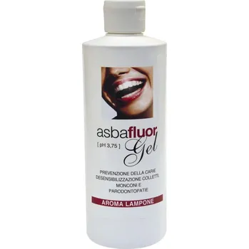 Lubrikační gel Asbaflour fluoridační gel (malina), 475ml
