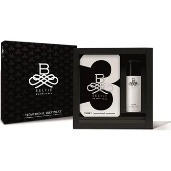 Kosmetická sada B-Selfie Glam set SENSATIONAL TREATMENT dárková sada (B-Sefie Three, 5 ks + Angel micelární voda, 20