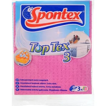SPONTEX Top Tex houbová utěrka 3 ks