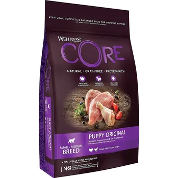 Krmivo pro psa Wellness Pet Food Core Puppy Small/Medium Breed Chicken/Turkey
