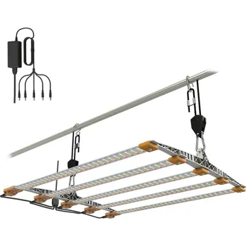 LED trubice Secret Jardin Cosmorrow® 5x20W BLOOMING LED Kit (Secret Jardin TNoled 5x20w BLOOMING LED Kit, set osvětlení s pěti LED svítidly Cosmorrow, zdrojem, spojovacím materiálem a karabinami pro pohodlné zavěšení. Celkové PPF 240 μmol/s. PPE 2.4 μmol/s/w. Na květ