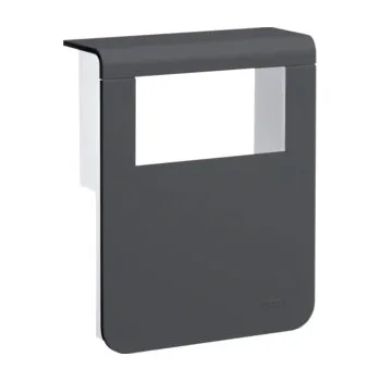 kabelová chránička TEHALIT Kryt krabice pro SL lištu 115mm černá SL201159329011