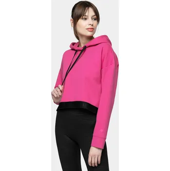 Dámská mikina 4F H4L21-BLD011 HOT PINK Dámská mikina US L