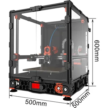 3D tiskárna 3D tiskárna Voron V2.4 R2, Typ komplet stavebnice, Barva Černá, Délka 350