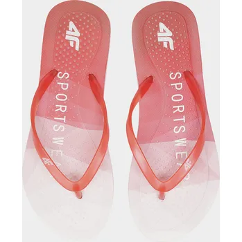 Dámské žabky 4F H4L21-KLD003 RED Dámské žabky EU 39