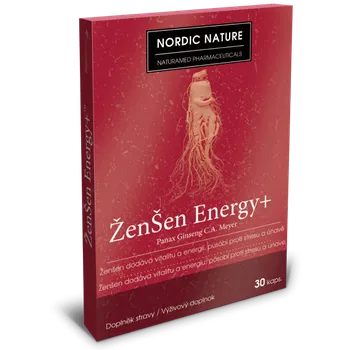 Přírodní produkt Recenze Naturamed ŽenŠen Energy+ 30 cps.