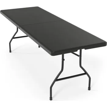 Zahradní stůl Jago Skládací stůl pro 8 osob, 183 cm, černý