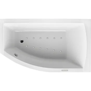 Vana Santech plus Santech masážní vana Fiona, systém Relaxa 300, 150x85 cm + DOPRAVA ZDARMA Varianta: Levá