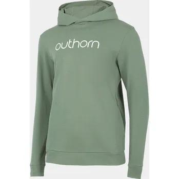 Pánská mikina Outhorn HOL22-BLM602 DARK GREEN Pánská mikina US L