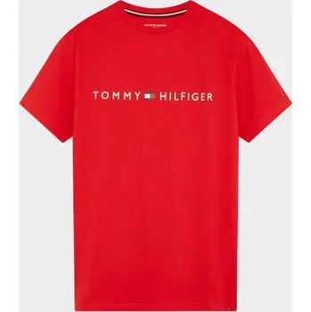 Pánské tričko Tommy Hilfiger UM0UM01434 XNJ L Červená