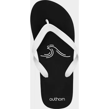 Pánské žabky Outhorn HOL21-KLM600 DEEP BLACK Pánské žabky EU 42