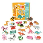 Dětské dvoudílné puzzle zvířátka 48…