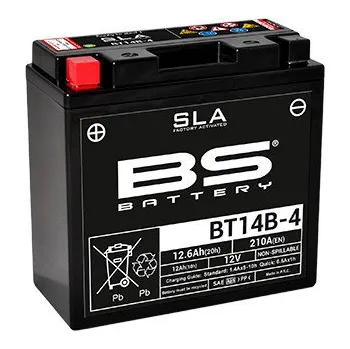Elektroinstalace pro motocykl Baterie BS-Battery YAMAHA XJR 1300 SP rok 02-03