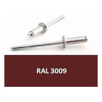 Nýt Bralo Trhací nýt AL/ST 4,0x10 RAL 3009 Oxidovaná červená - Bralo 10ks