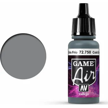 Modelářská barva Vallejo: Game Air Cold Grey