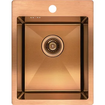 Nerezový dřez Nerezový dřez Laveo MARMARA SAM 810A měď