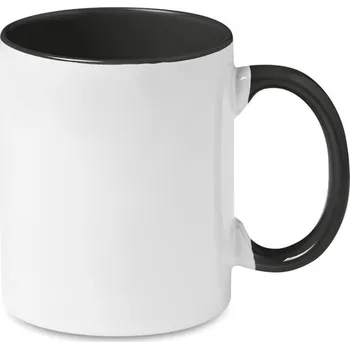 Termohrnek Hrnek k barevné sublimaci Sublimcoly, černá