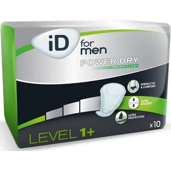 Inkontinenční vložka Ontex iD for men Power Dry Technology Level 1+ 10 ks