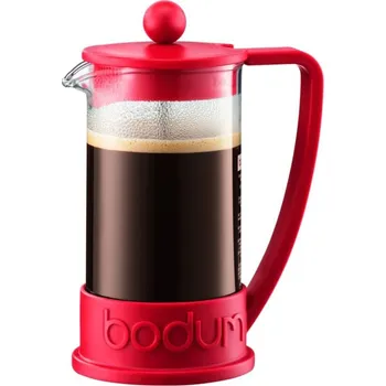 French press French press BODUM® BRAZIL (10938-294) - na 8 šálků (1 000 ml), červený