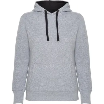 Dámská mikina ROLY Mikina URBAN dámská E1068-5802-S S Melír/černá