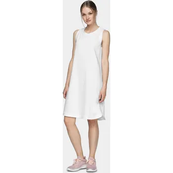 Dámské šaty Outhorn HOL21-SUDD610 WHITE Dámské šaty US M