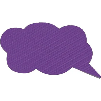 PĚNOVÁ SAMOLEPICÍ NÁSTĚNKA BUBLINA MALÁ - DREAM MRÁČEK - TMAVĚ FIALOVÁ