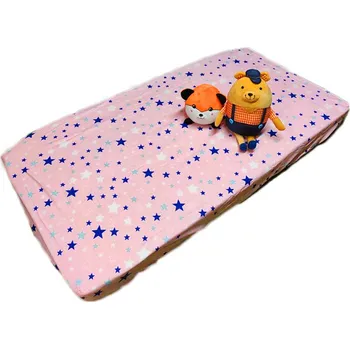 Prostěradlo do postýlky bavlněné na gumu 120x60 cm ŠEDÉ