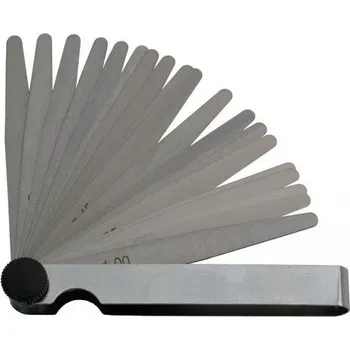 KINEX Měrka ventilová 0,05-1,0mm/200, (sada 20 lístků) - 1132