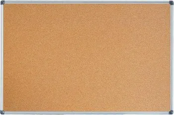 Vision Board Korková tabule 150 x 100 cm hnědá/hliníkový rám