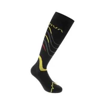 Pánské ponožky La Sportiva SKIALP SOCKS Black/Yellow černá 38-40 EU