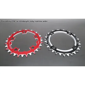 Klika na kolo Převodník Gebhardt CNC 96.36.-02 Narrow Wide na Shimano XT M8000