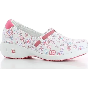 Dámská zdravotní obuv OXYPAS Elegantní pracovní obuv LUCIA - Fuchsiová potisk SLEVA! vel. 38 Velikost: 38