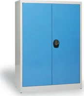 B2B Partner Plechová dílenská skříň na nářadí modrá 115 x 85 x 39 cm