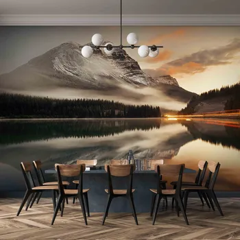 Malvis ® Tapeta jezerní scenérie Vel. (šířka x výška): 216 x 140 cm