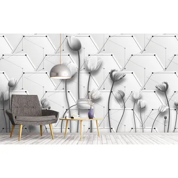 Tapeta Malvis ® Tapeta 3D tulipány Vel. (šířka x výška): 504 x 310 cm