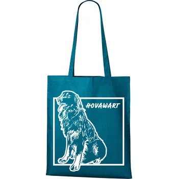 Plátěná taška Hovawart, Barva Petrolejová, Velikost 40×45 cm, Canvas Nákupní taška Bezvatriko.cz 1359
