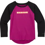 Tričko Burton Toddler Midweight Base Layer true black/vivid viola 3 roky 2023 - Odesíláme do 24 hodin
