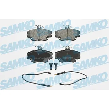 Brzdová destička Sada brzdových destiček, kotoučová brzda SAMKO 5SP349