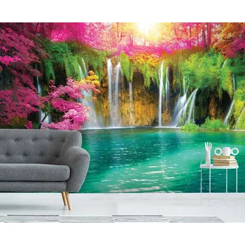 Fototapeta Malvis ® Tapeta Exotický vodopád Vel. (šířka x výška): 144 x 105 cm