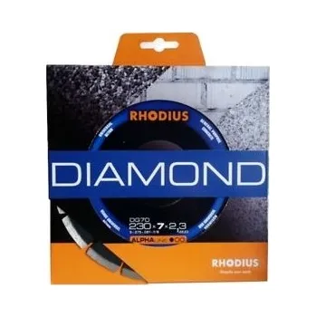 Řezný kotouč Diamantový kotouč RHODIUS DG 70 ALPHAline 125 DG70